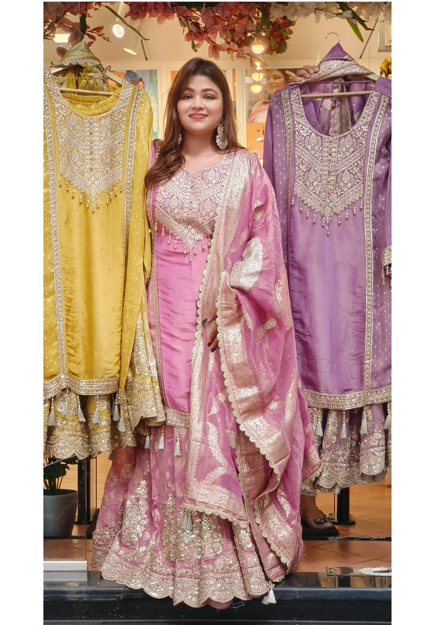 Skirt with kurta dresses store