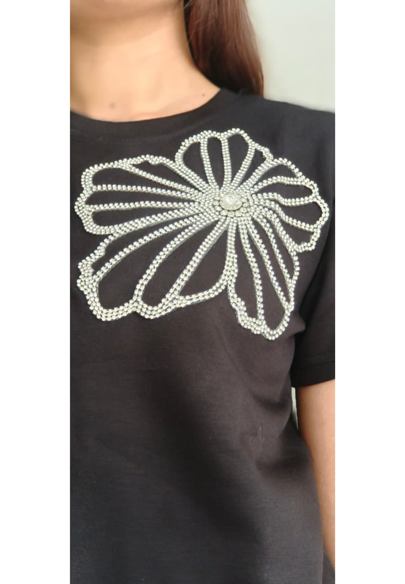 Stone Floral Bloom T-Shirt
