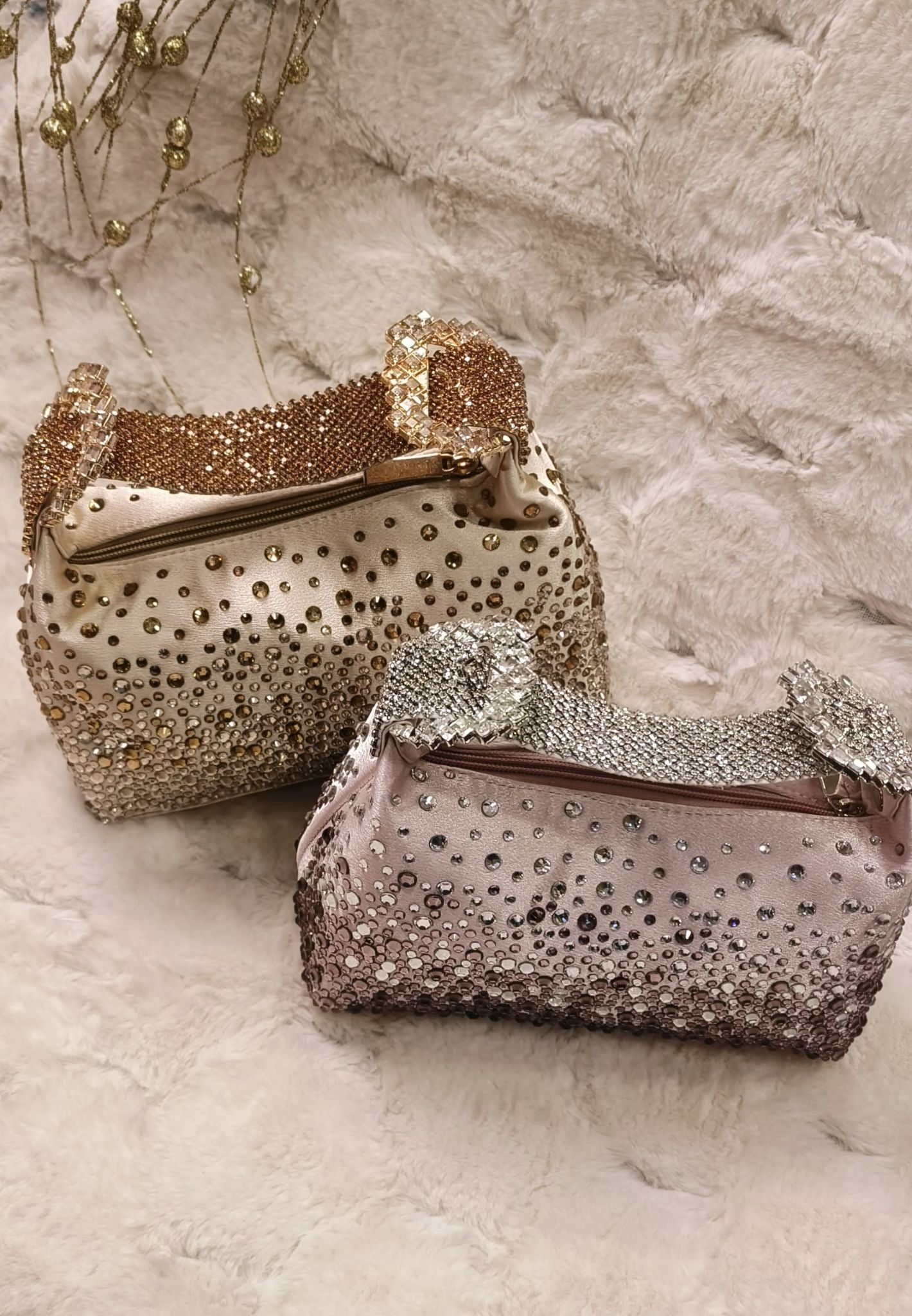Latest Fashionable Rain stones Clutches For Women
