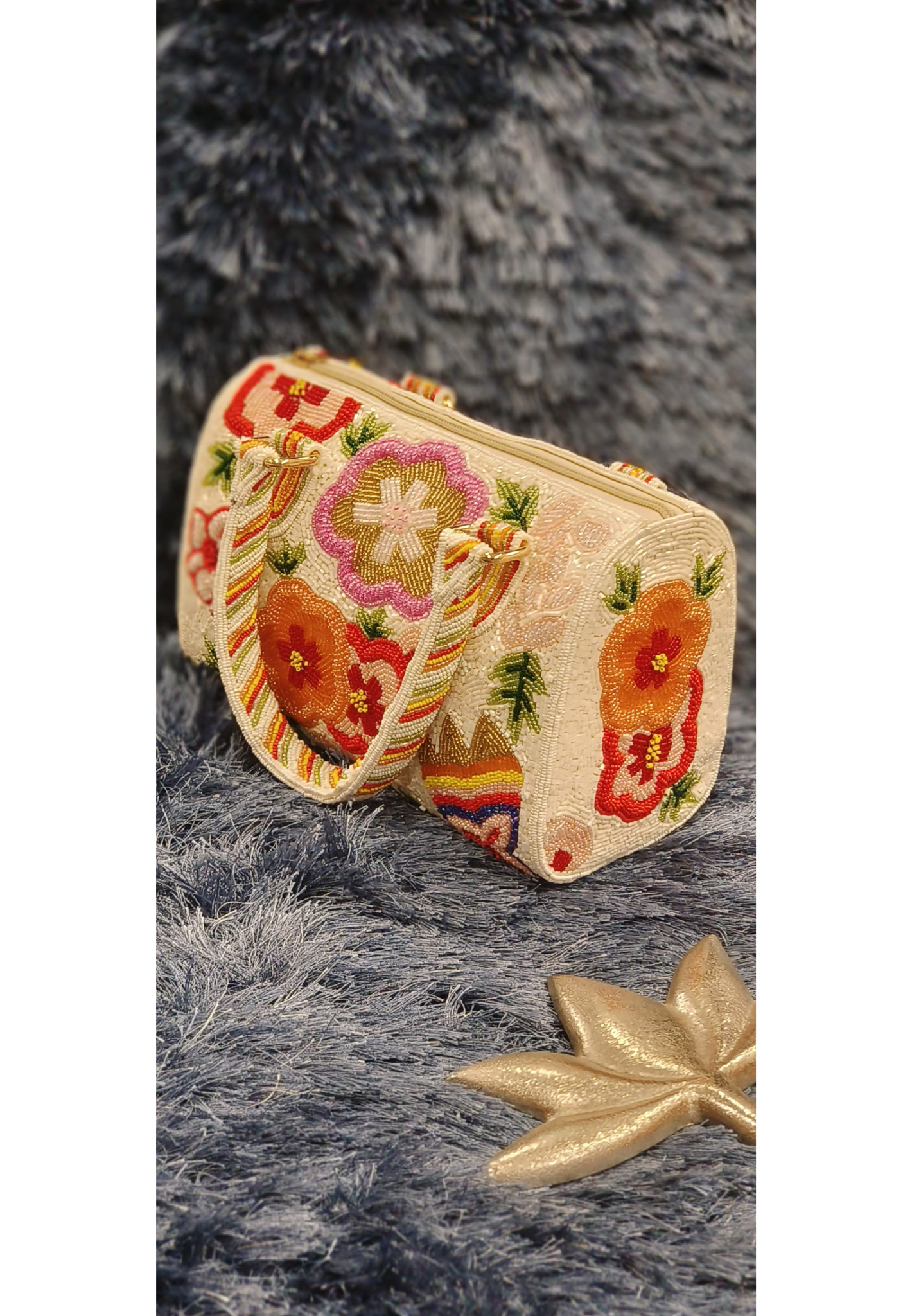 Phulkari Garden Tote Kind Hand Purse