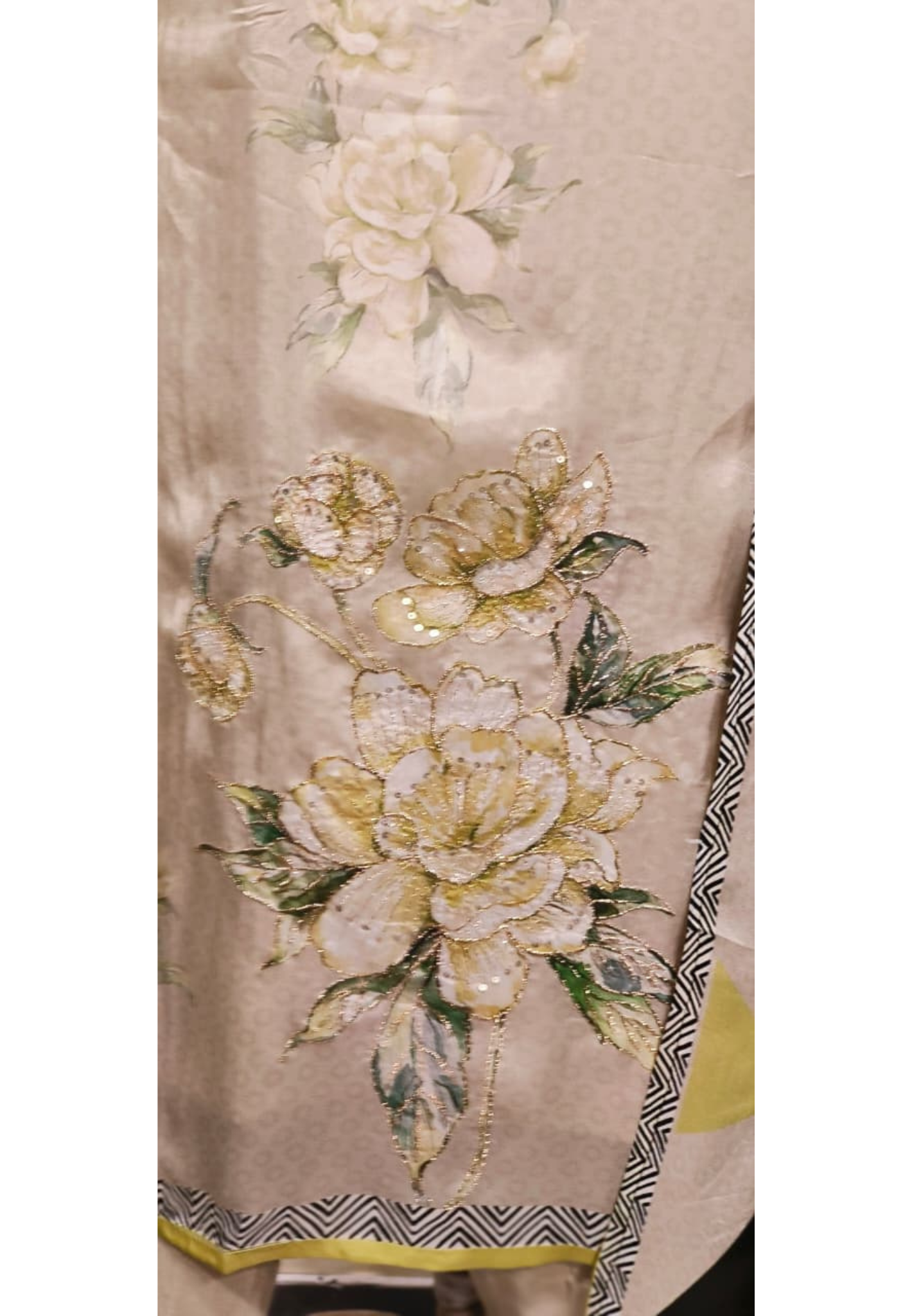 Soft Look Very Decent Digital Floral Printed Full Suit Set With Dupatta In Silk Fabric- 11705