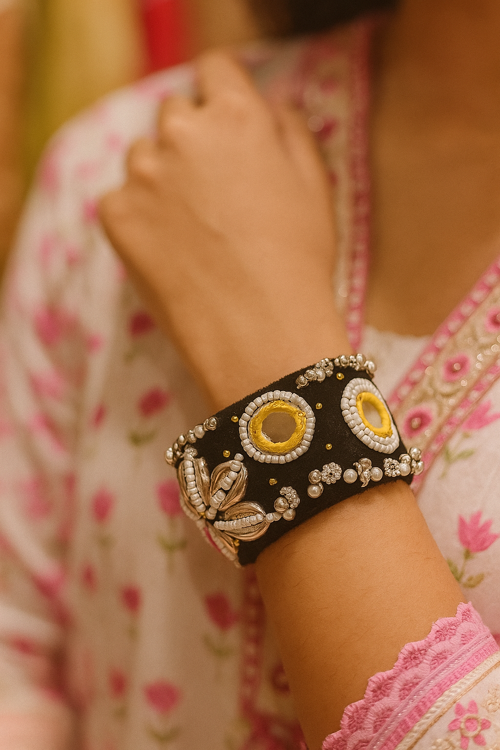 Royal Mirage Cuff Bangle