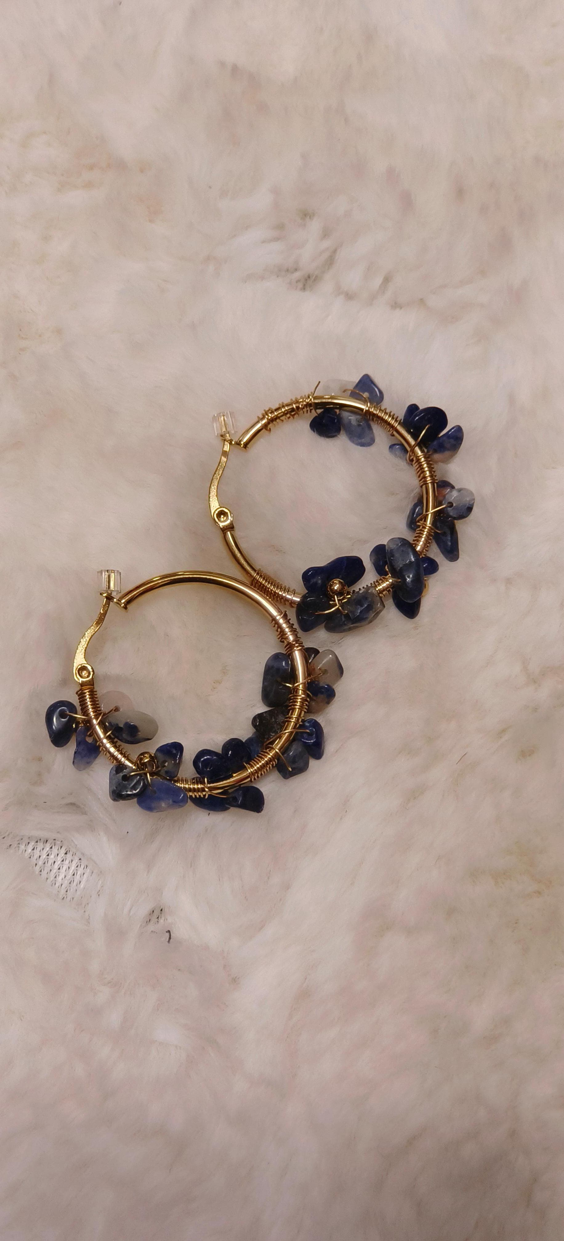 Circular Hoop Earrings
