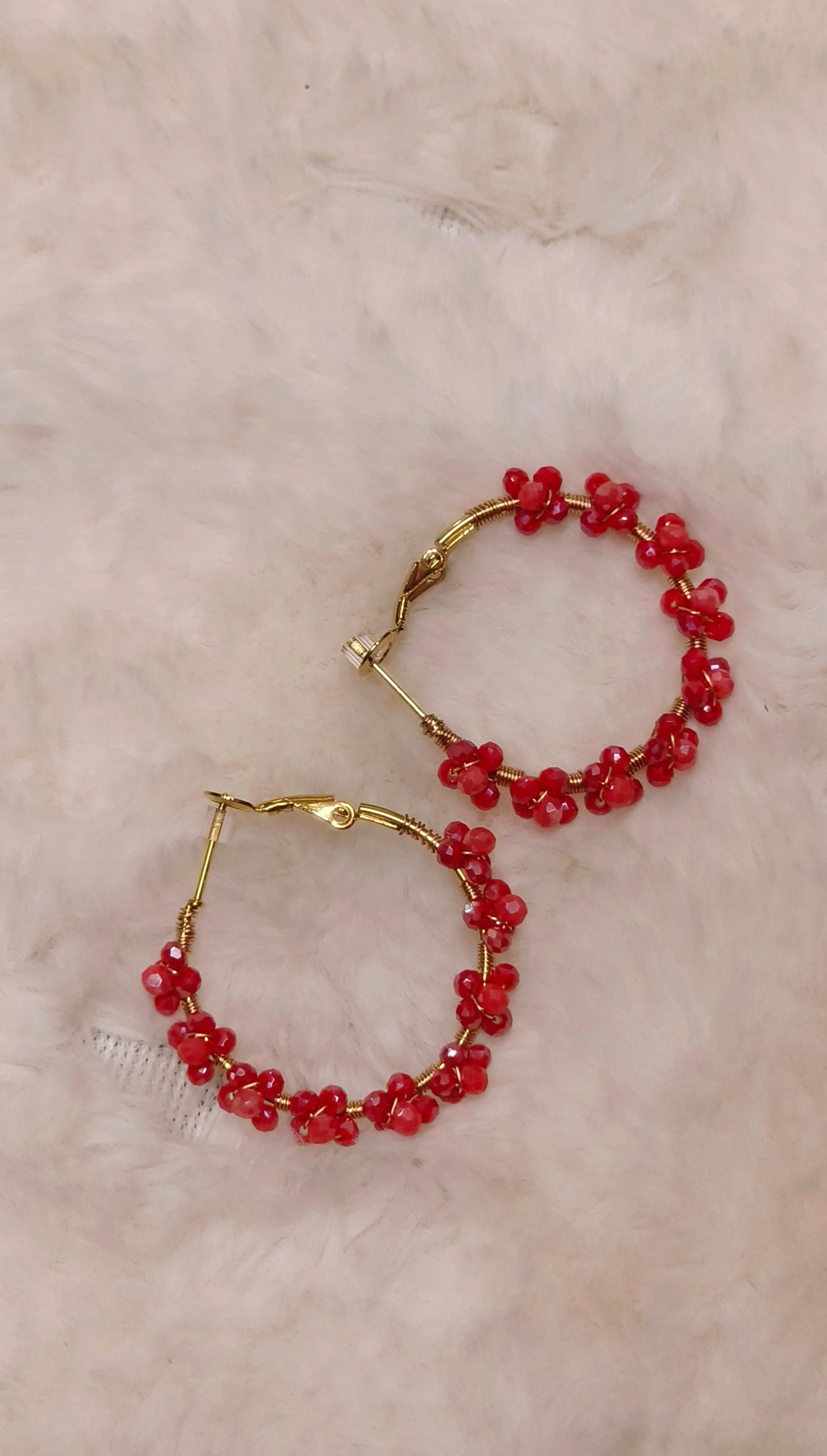 Circular Hoop Earrings