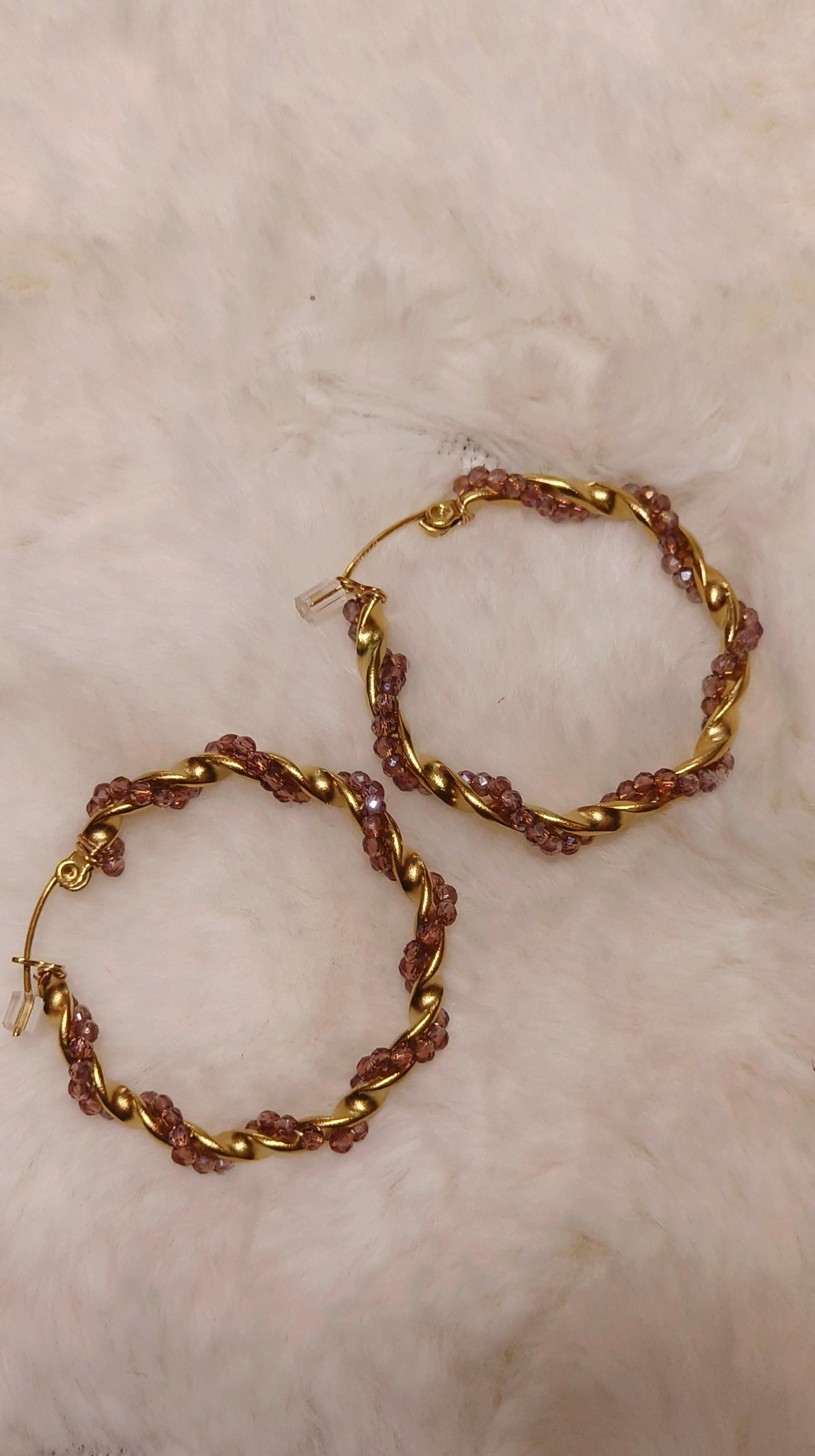 Circular Hoop Earrings