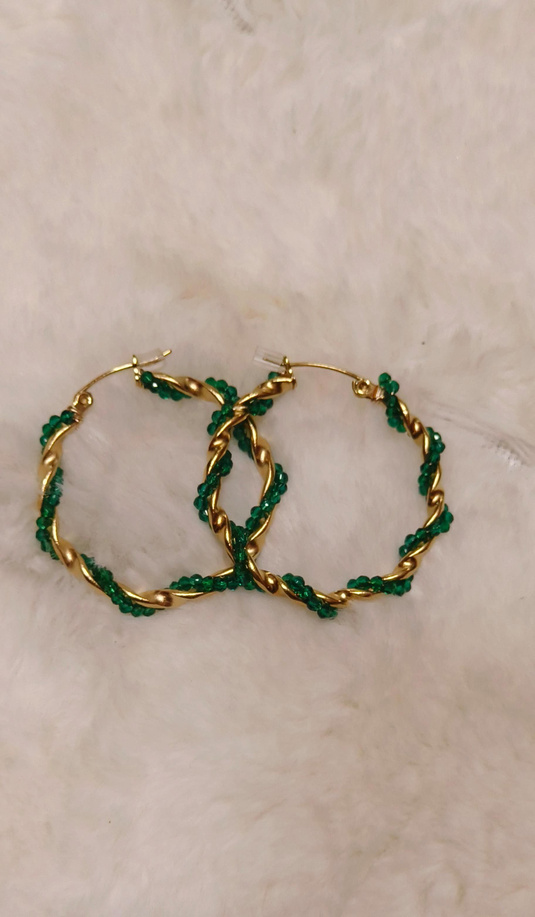 Circular Hoop Earrings