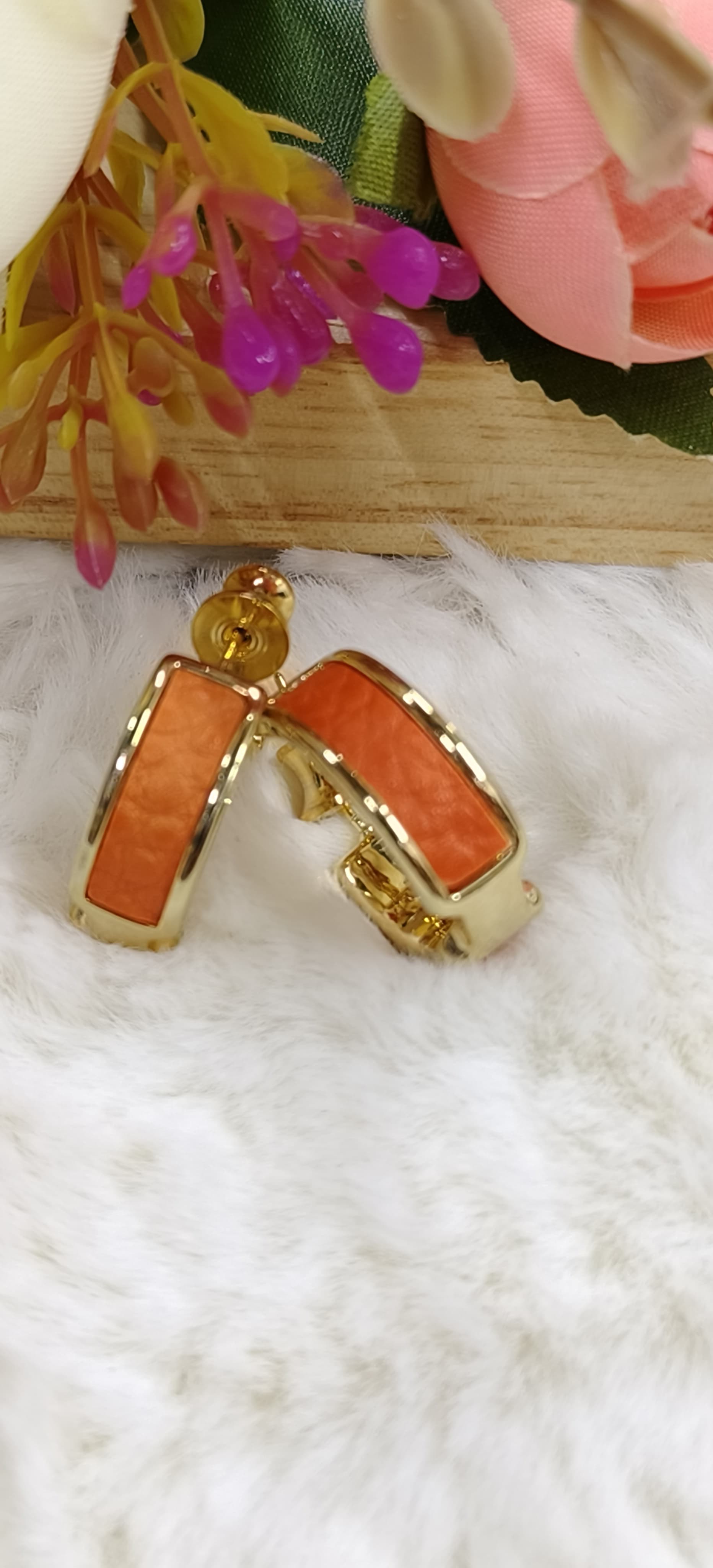 Gold-Plated Small Hoop Earrings