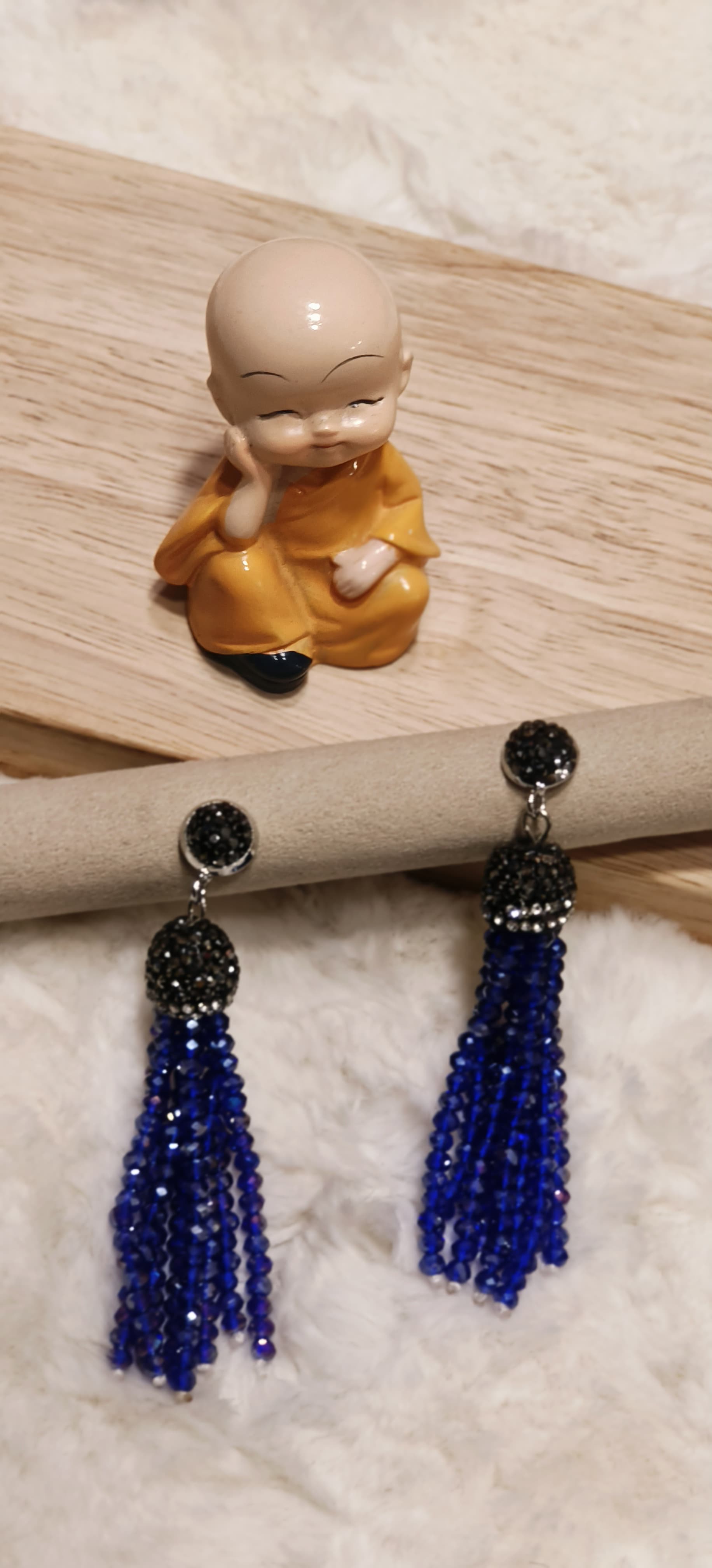 Brinco Glass Beads Bohemian Earrings Fashion Jewelry