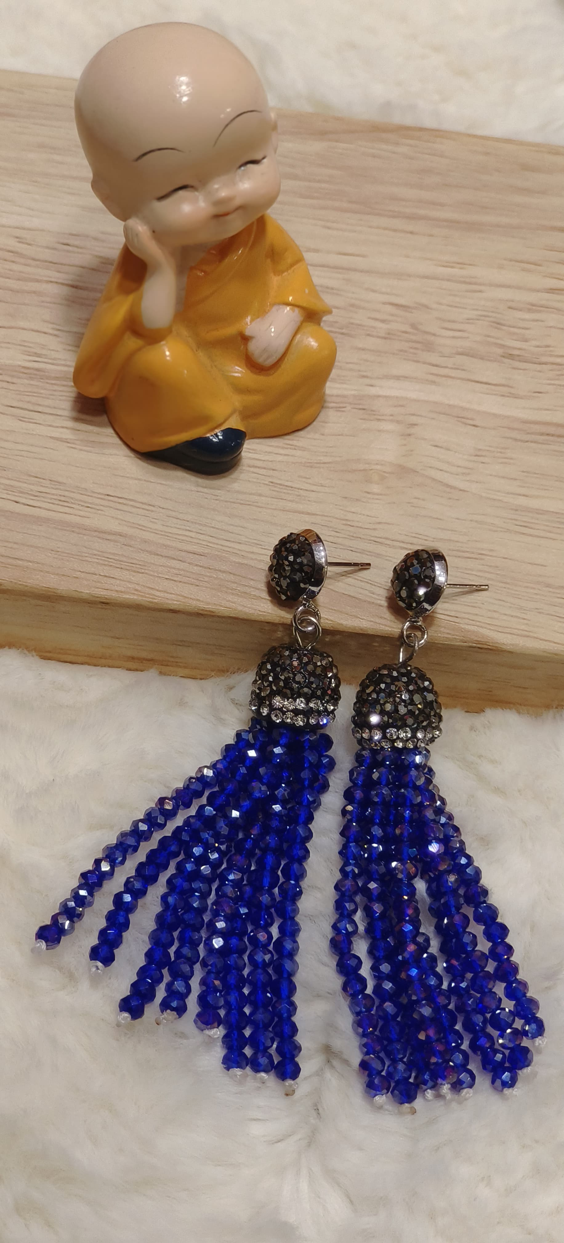 Brinco Glass Beads Bohemian Earrings Fashion Jewelry