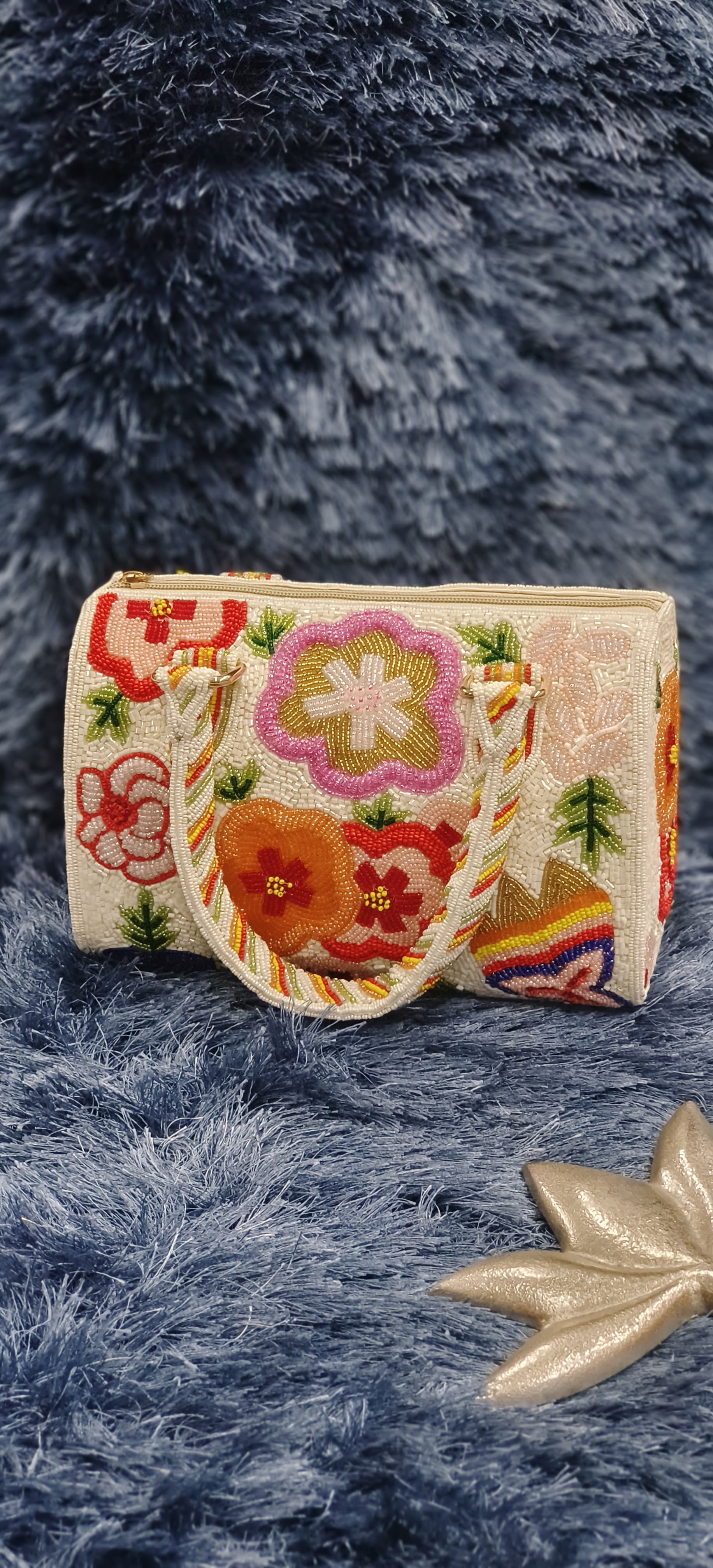 Phulkari Garden Tote Kind Hand Purse