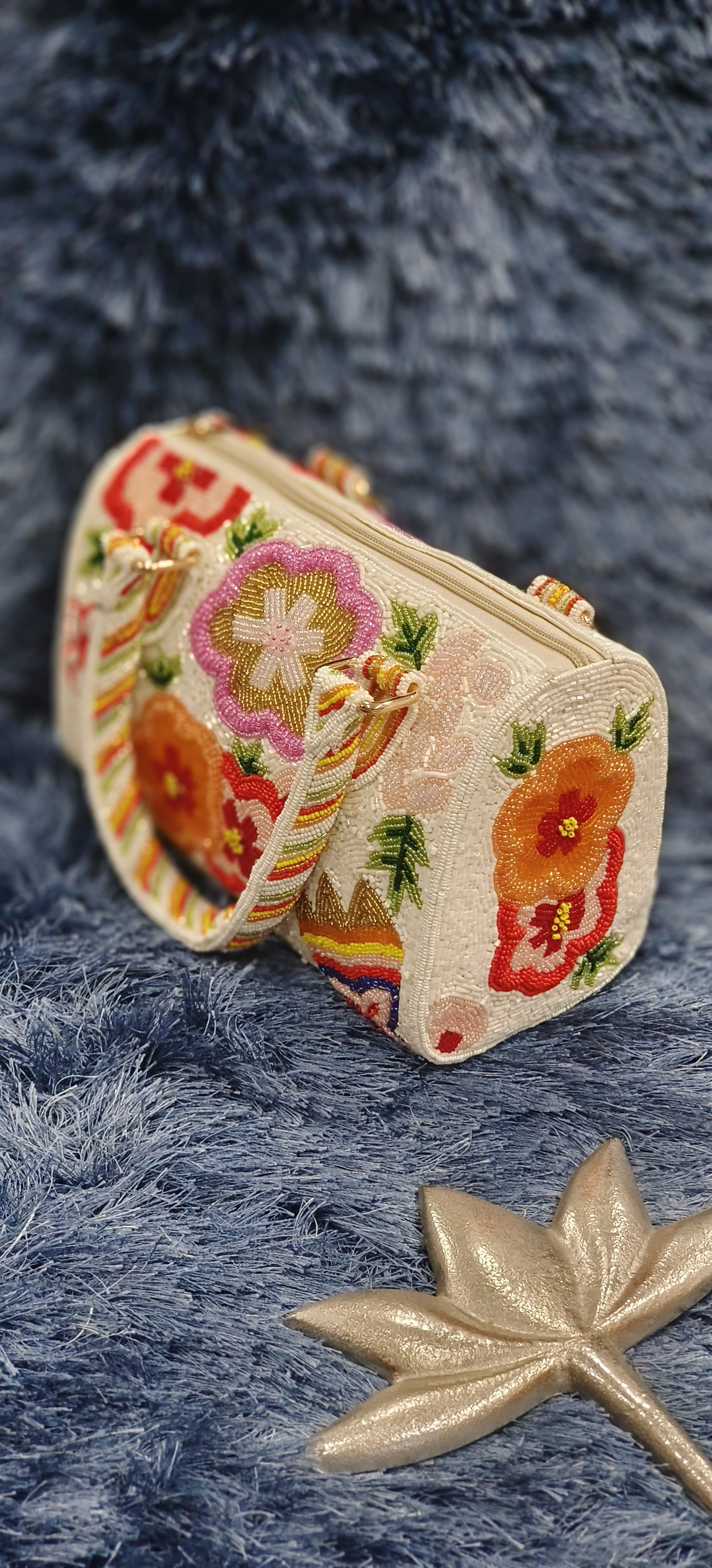 Phulkari Garden Tote Kind Hand Purse