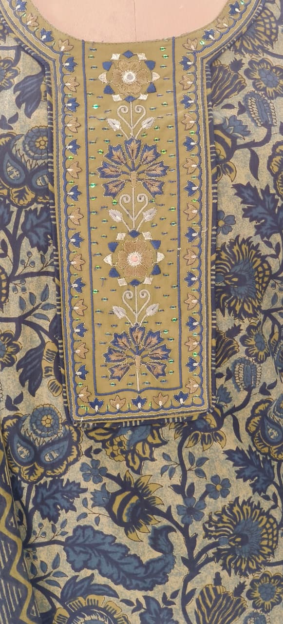 Floral Printed Summer Friendly Cotton Full Suit Set-12301,12300