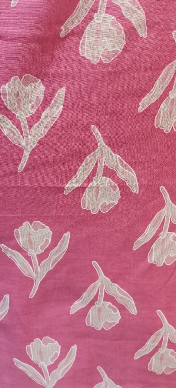 Floral Printed Soft Printed Camisole Top with Trendy Lace-Up Back Detailing