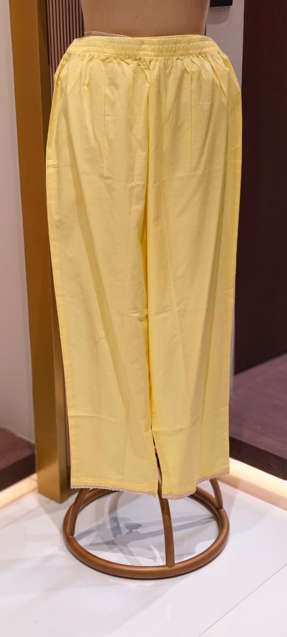 Pure Thread Embroidery Chikankari Anarkali Full Suit Set With Dupatta In Cotton Fabric-13506