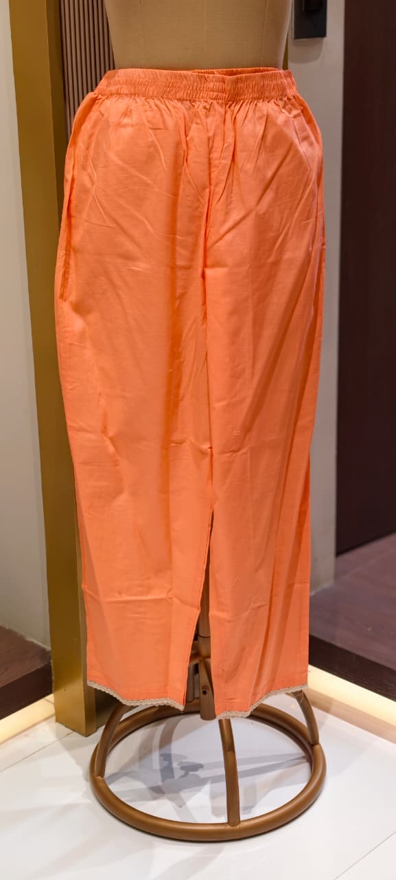 Pure Thread Embroidery Chikankari Anarkali Full Suit Set With Dupatta In Cotton Fabric-13506