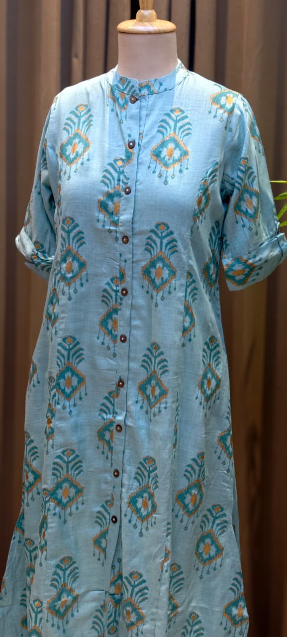 Terracotta Tale Daily Wear Comfort Fit Elegant Cotton Kurti Only-13683(Dispatching After 1 Week)