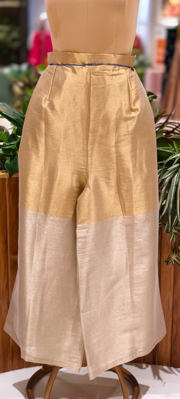 Grand Floral Blossom Intricate Thread Embroidery With Stone Upwork Classic Tale Heavy Full Suit Set With Dupatta In Tissue Fabric- 13811