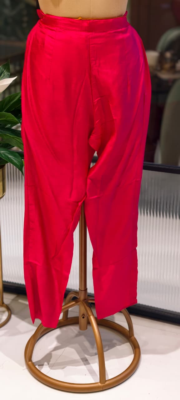 Beautyful Anarkali With Silk Dupatta Set-13784