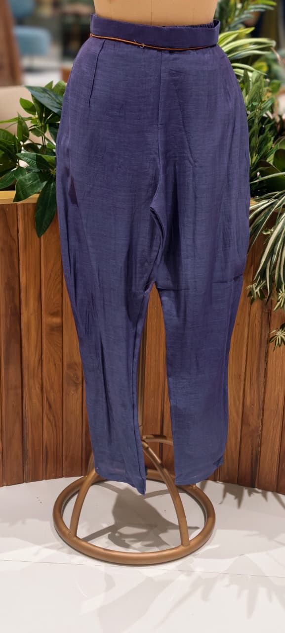 Upsided Unique Cut Jacket Look Mul Chanderi Co-Ord Set-14025