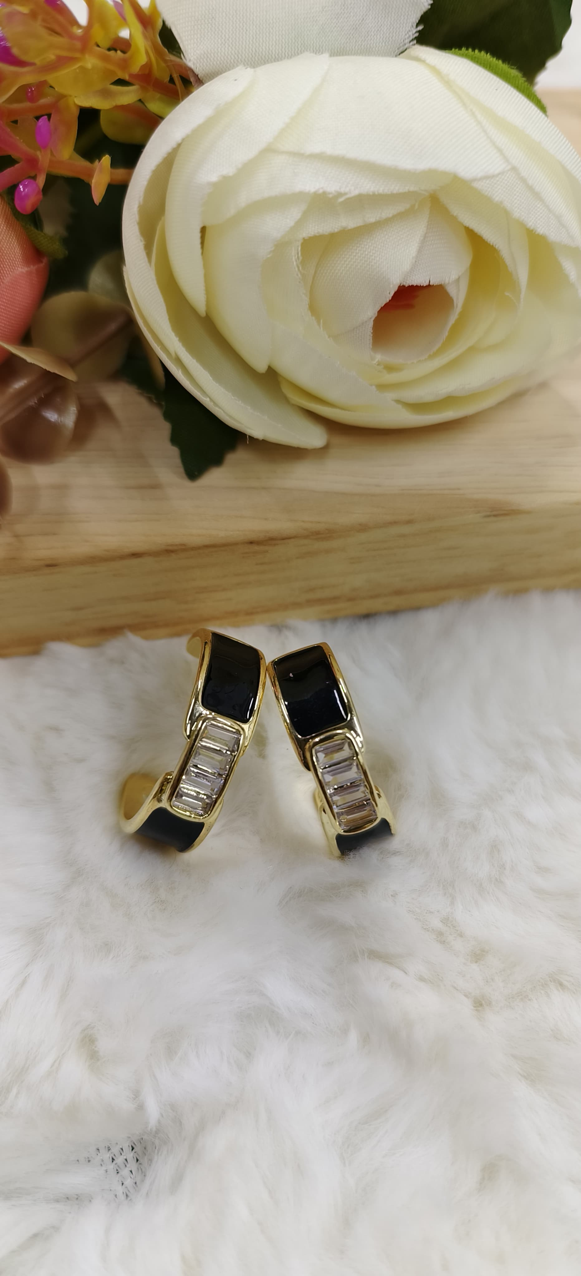 Gold-Plated Small Hoop Earrings