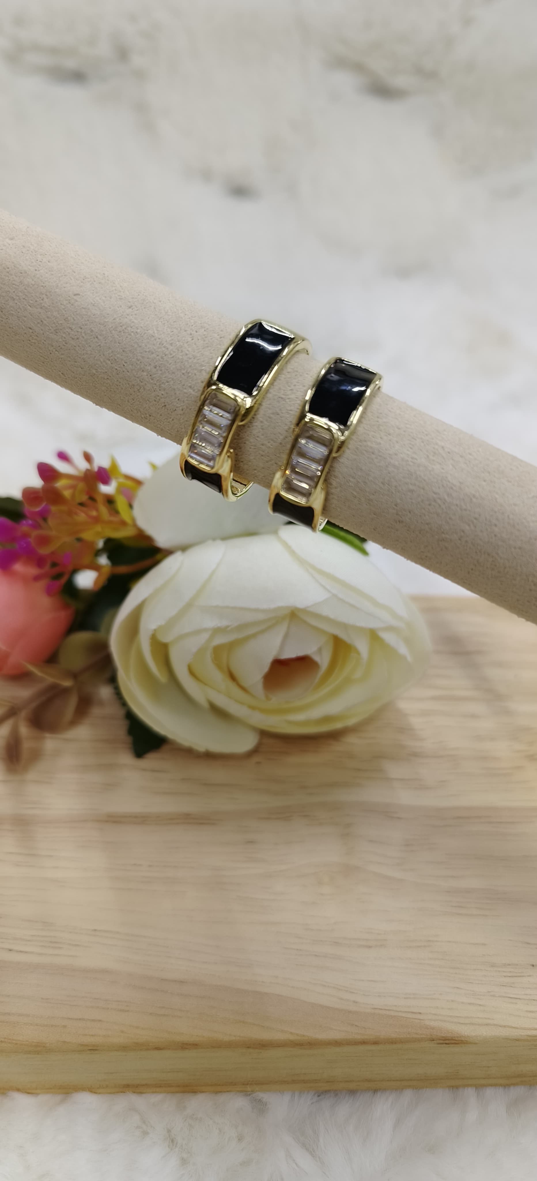 Gold-Plated Small Hoop Earrings