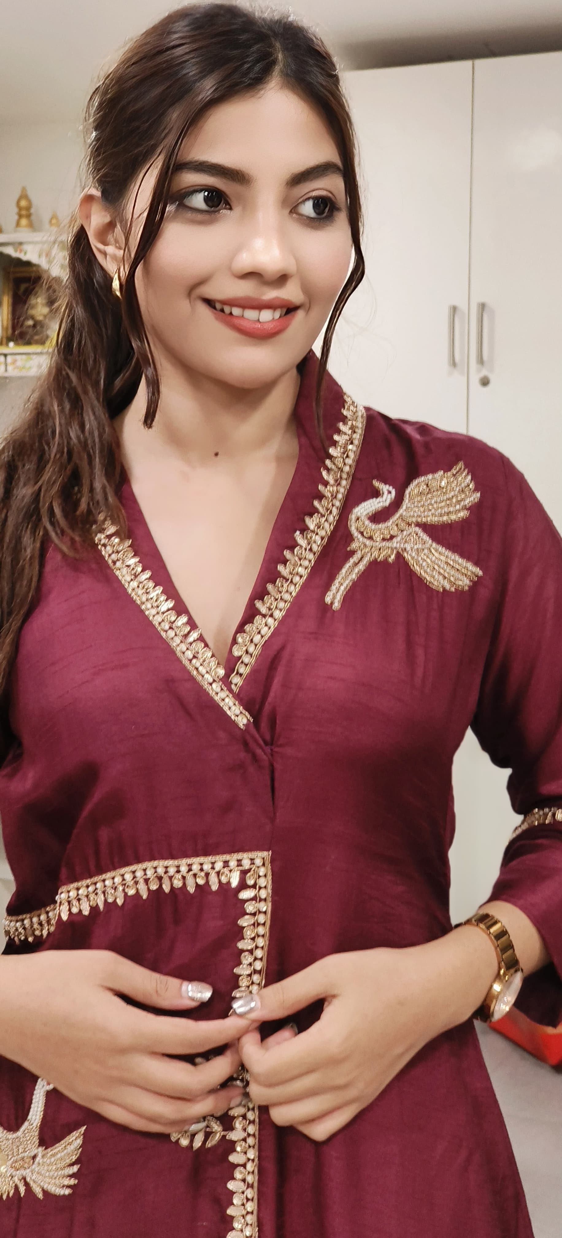 Elegant Silk Indo-Western Kurta Pant Set – A Fusion of Tradition & Contemporary Style with Intricate Embroidery 09298,09296,09297
