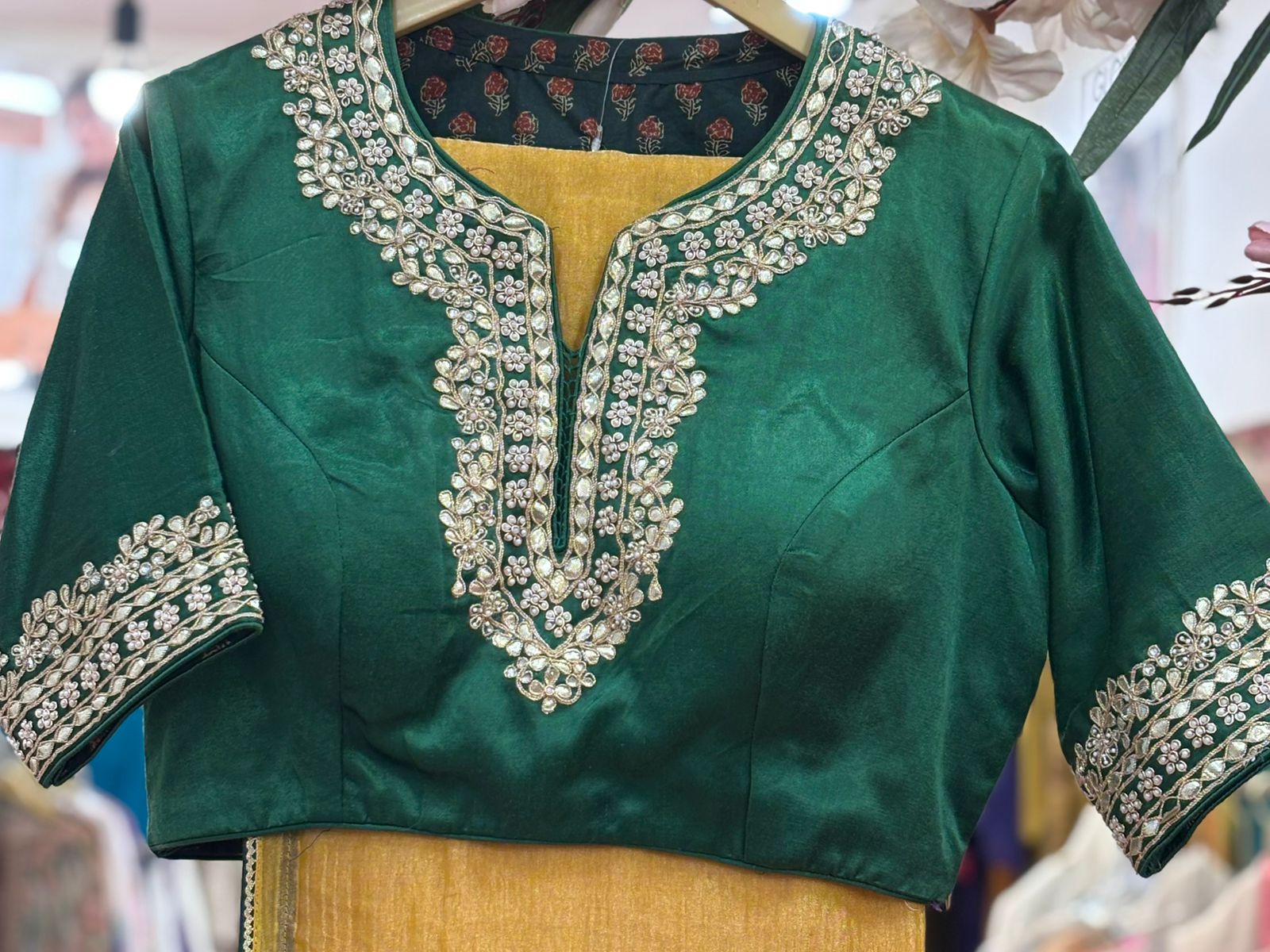 Minimal Bordered Beautiful Ready To Wear Designer Saree In Crush Tissue Fabric