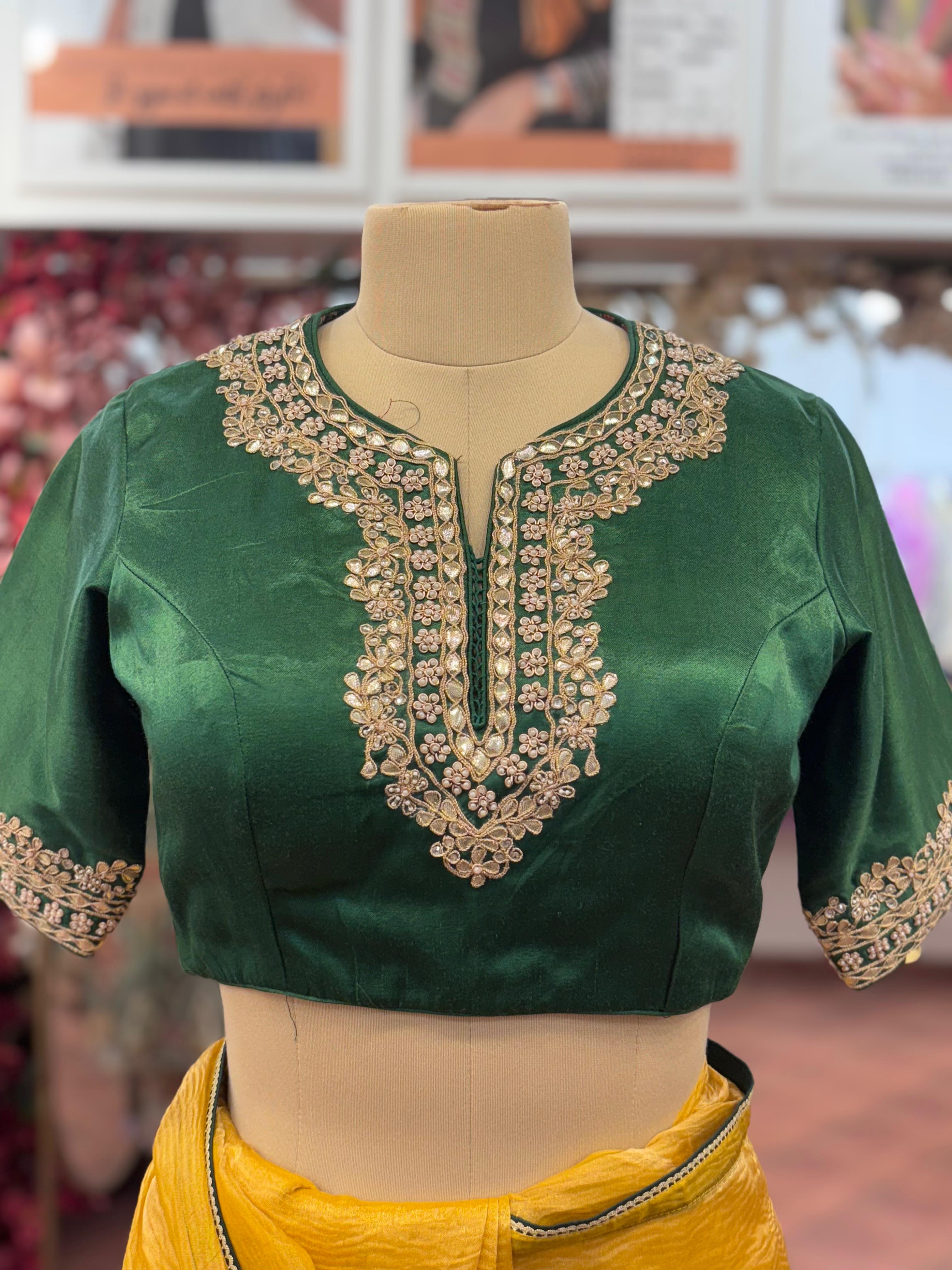 Minimal Bordered Beautiful Ready To Wear Designer Saree In Crush Tissue Fabric