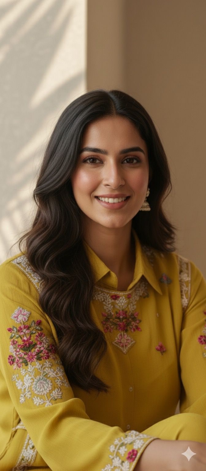 Over Layered Beautiful Embroidered Kurta With Panel Palazzo Bottom In Chinon Fabric- 11819