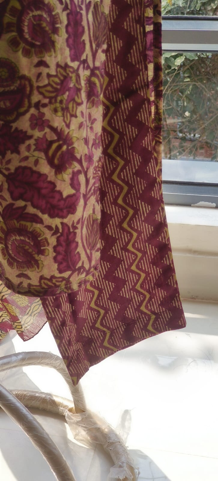 Floral Printed Summer Friendly Cotton Full Suit Set-12301,12300