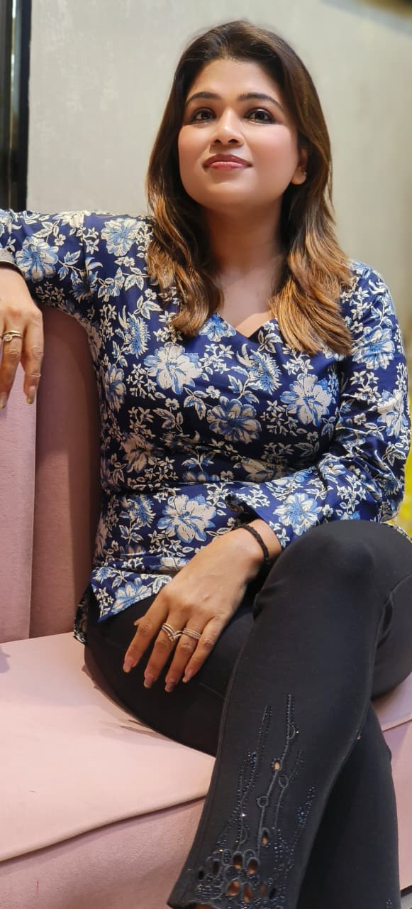 Summer Cotton Kurti with Tieing Knots Behind For Teen