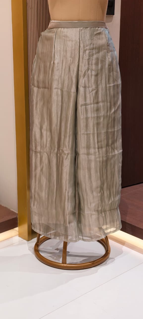 Zariya Luxury Premium Tissue Heavily Hand Worked Kaftan With Bottom- 13471