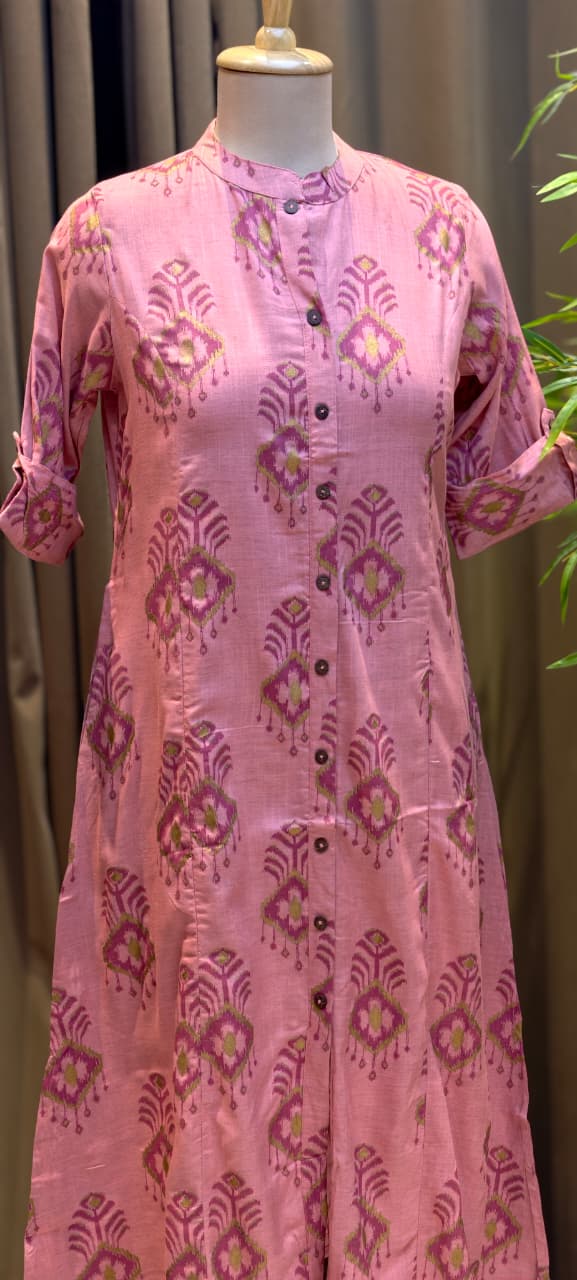 Terracotta Tale Daily Wear Comfort Fit Elegant Cotton Kurti Only-13683(Dispatching After 1 Week)