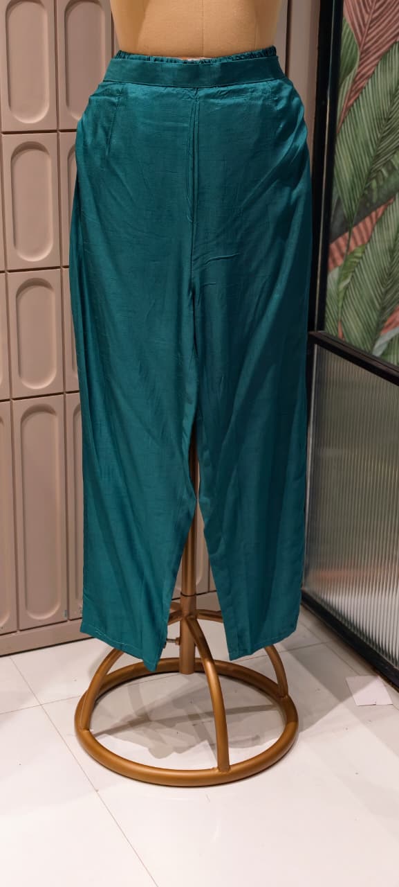 Solid Shade Angrakha Anakarli Small Beads Works Full Suit Set 12755