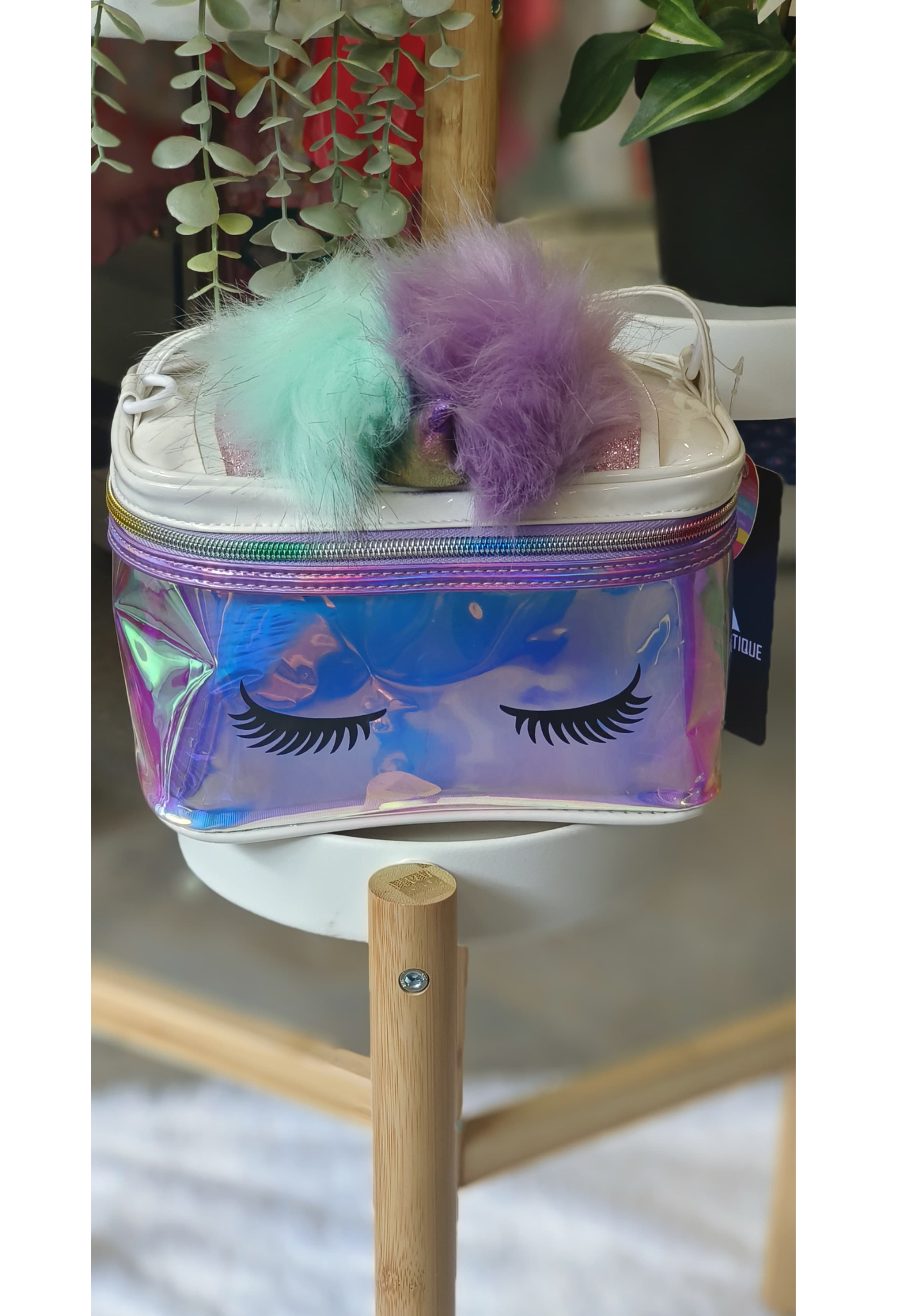 Trendy Unicorn Transparent Vanity Bag