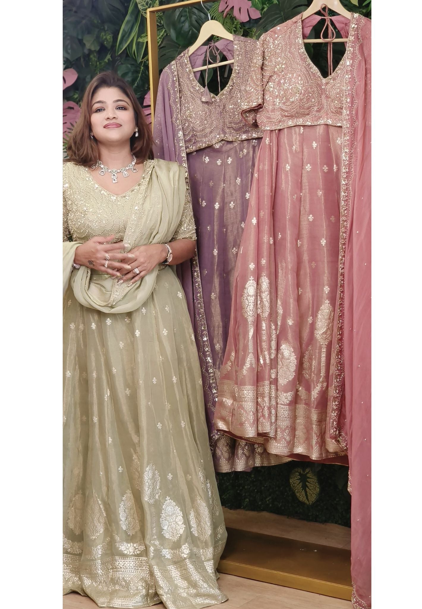 Designer Heavy Embroidery Blouse And Silk Lehenga With Heavy Border Dupatta DRY WASH-