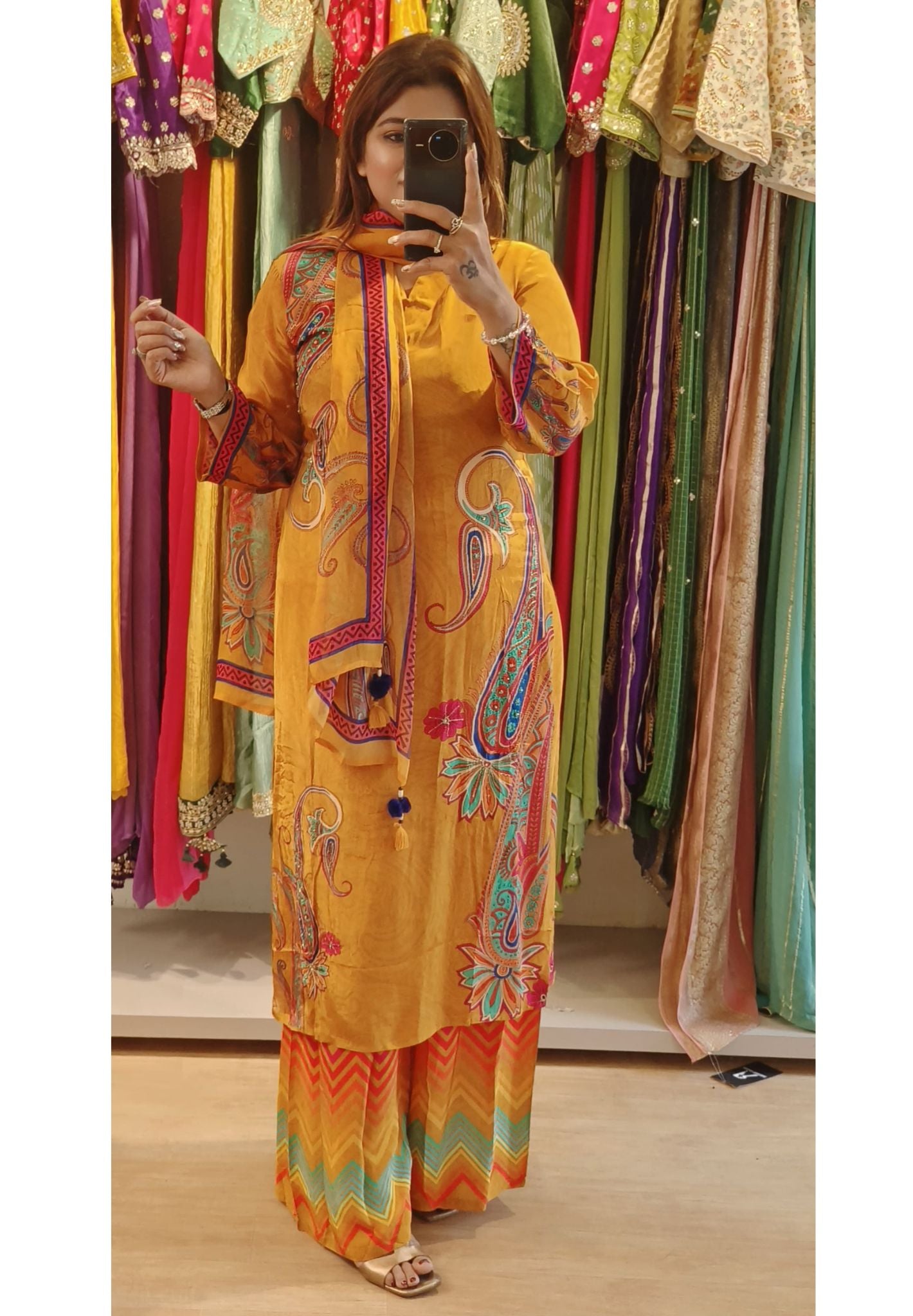 Beautiful Floral Primt Full Set-07354