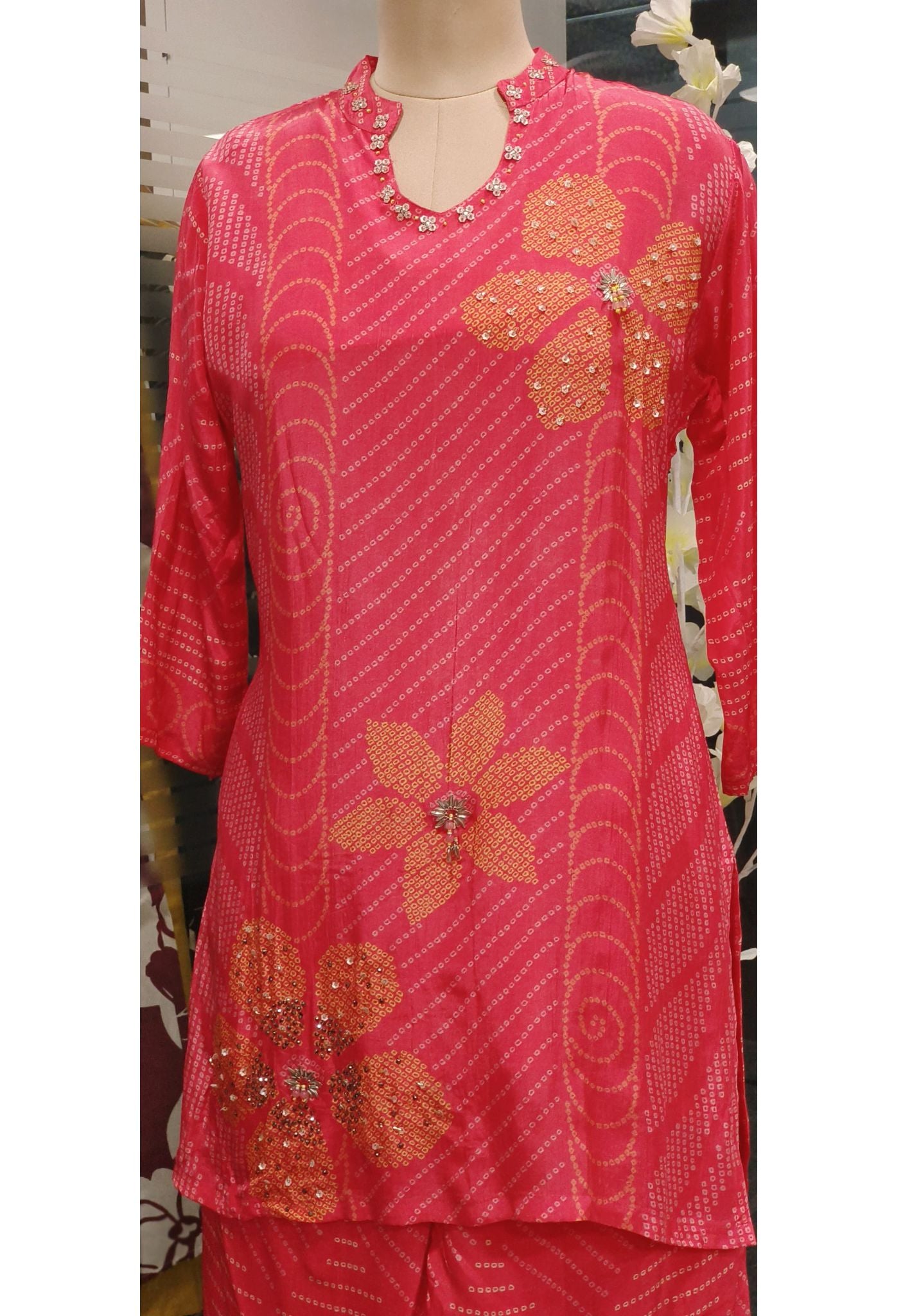 Beautiful Floral Printrd Co-Ord Sets-07991