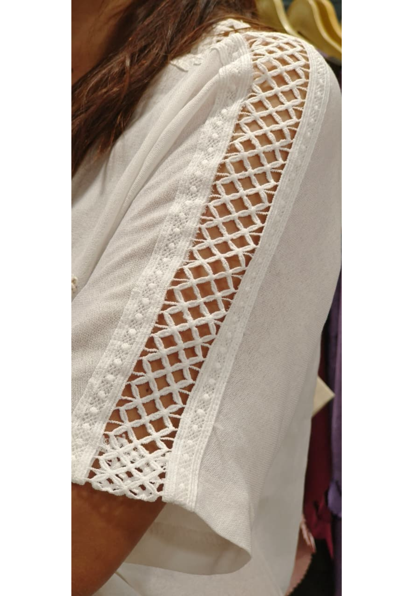 Huge Mid Flower Casual T-Shirt
