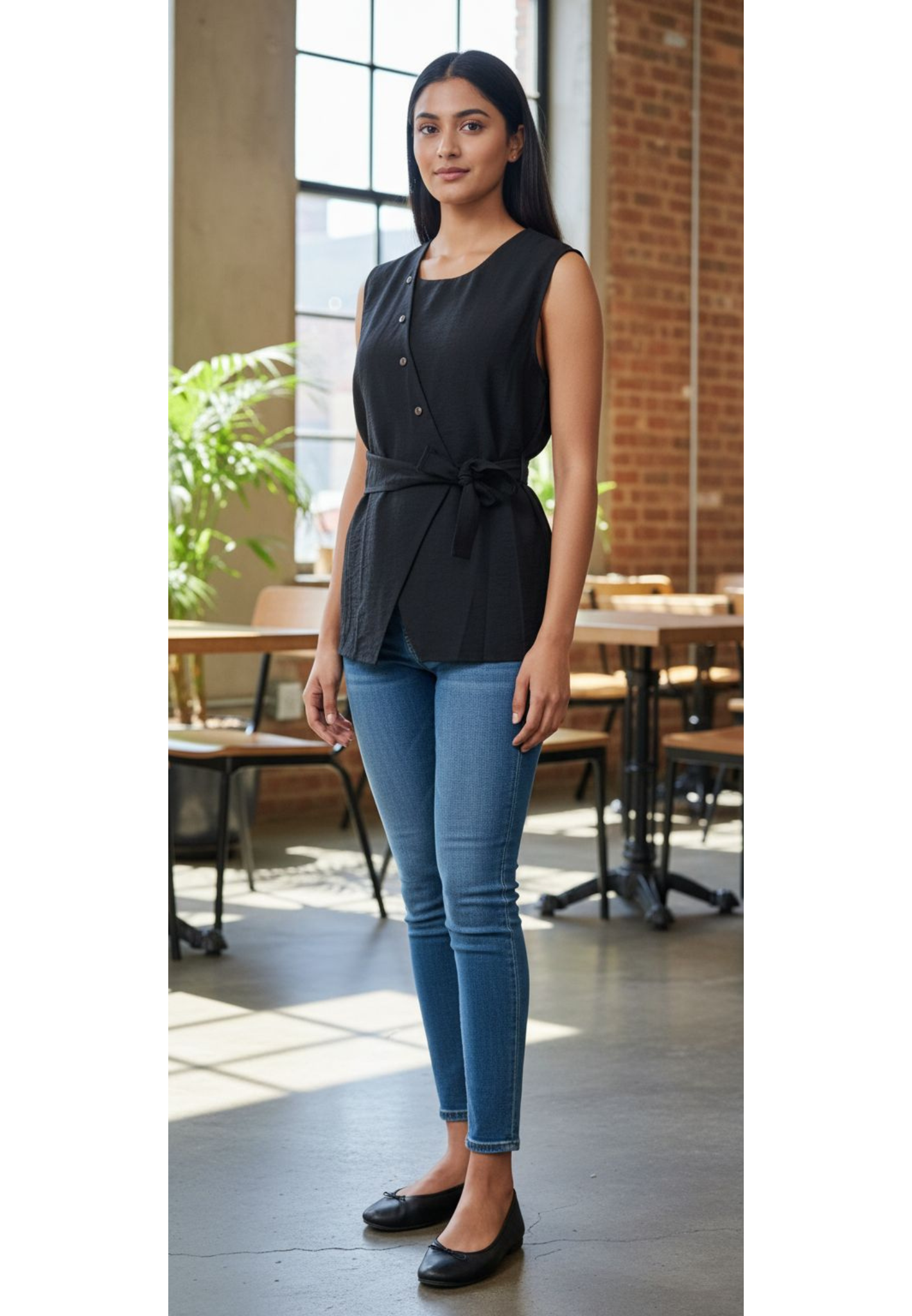 Simple Look Serenity Sleeveless Tunic