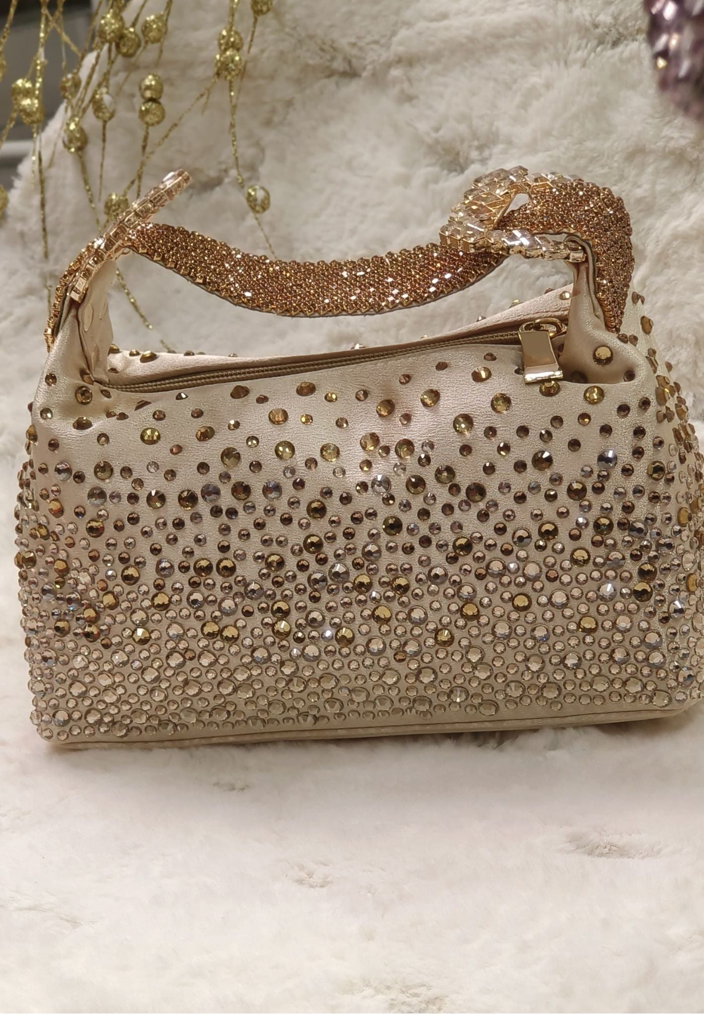 Latest Fashionable Rain stones Clutches For Women