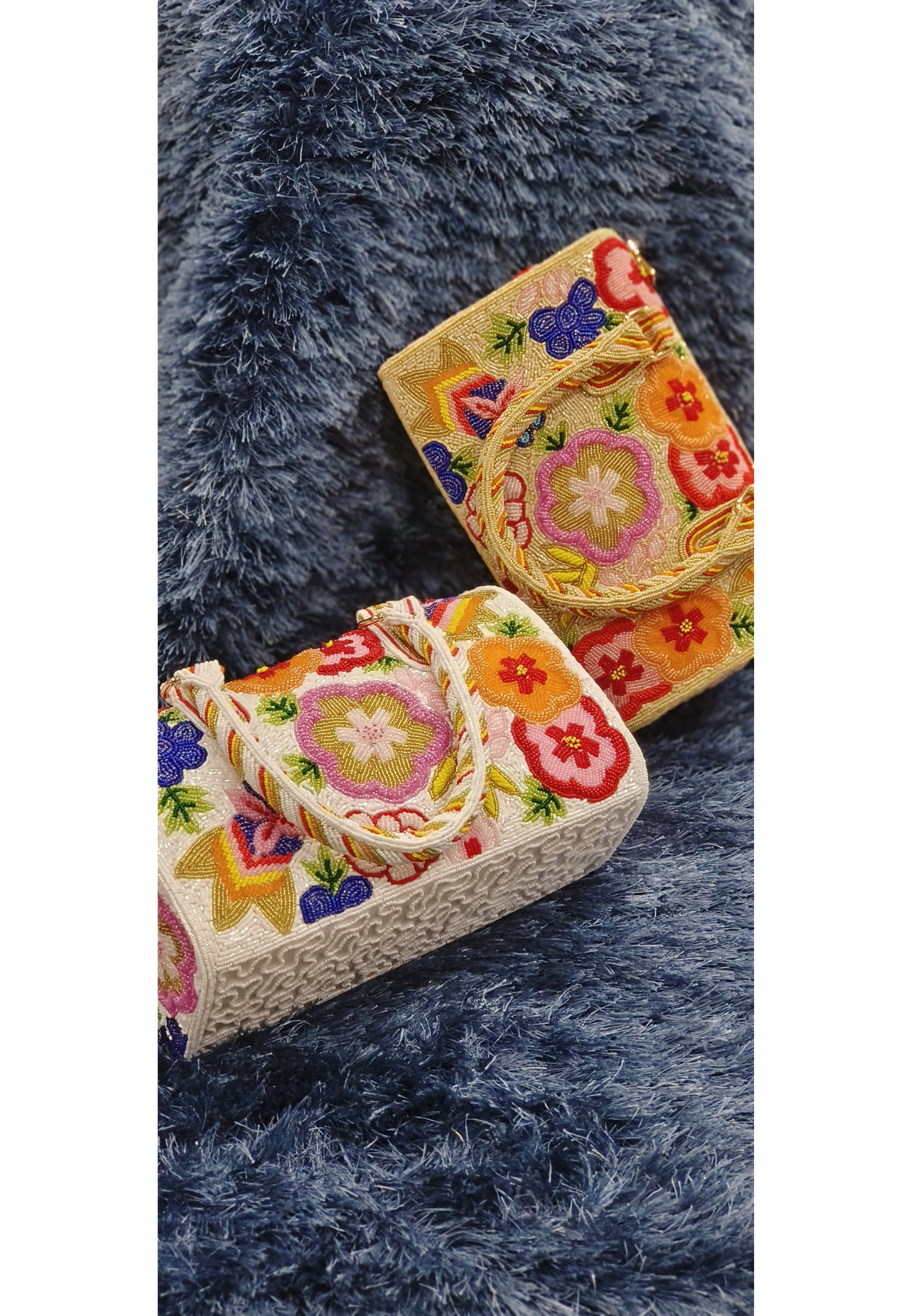 Phulkari Charm Tote Kind Hand Purse