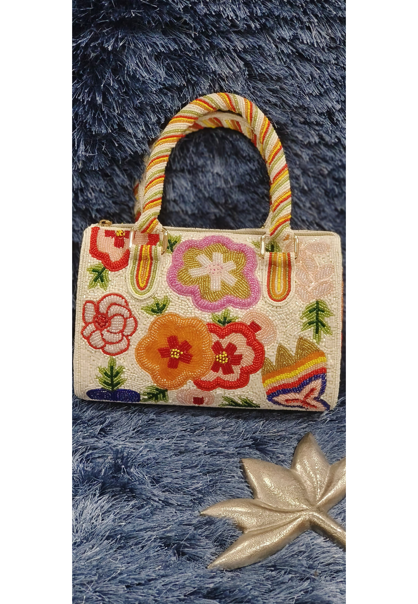 Phulkari Garden Tote Kind Hand Purse