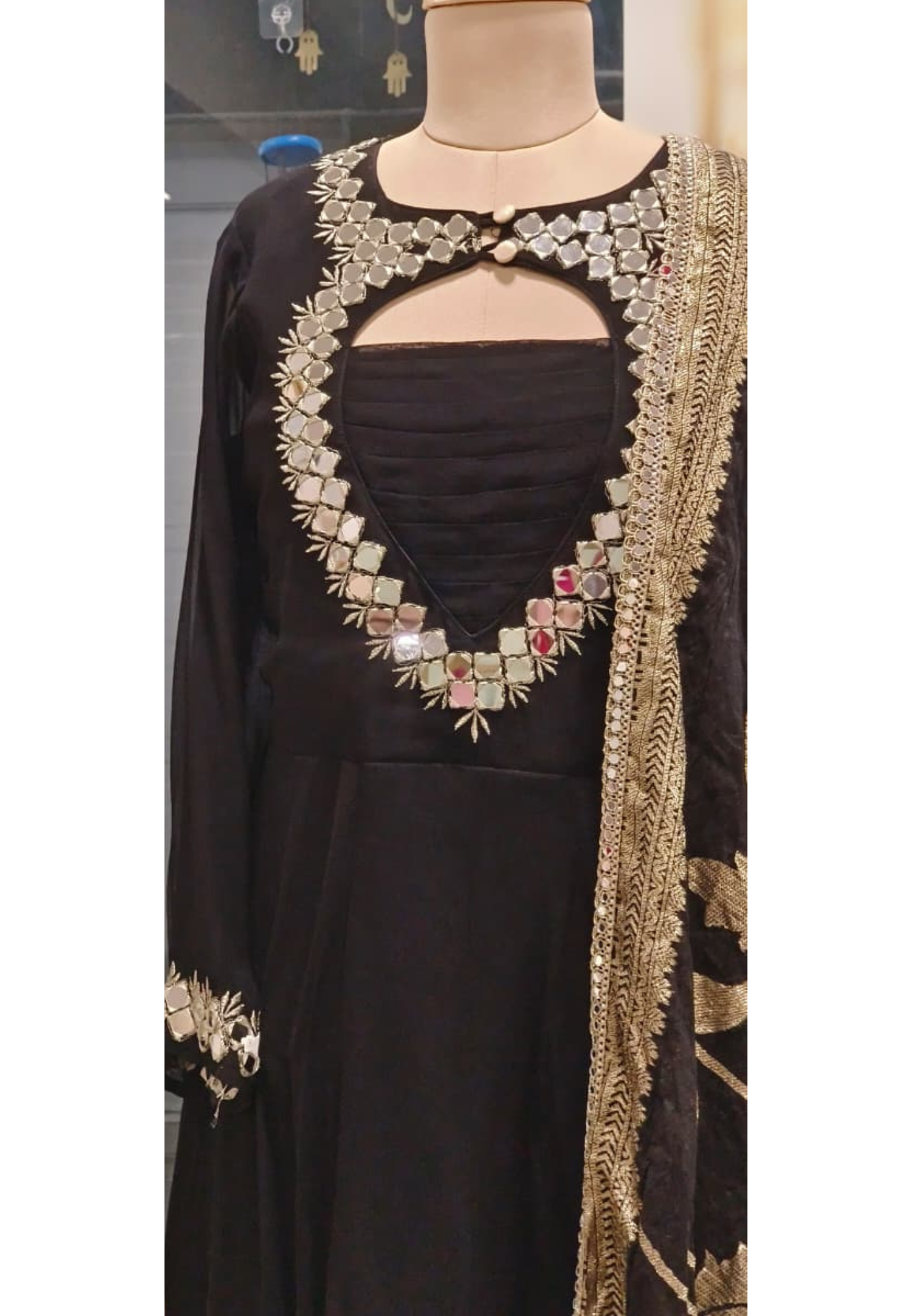Real Mirror Elegance Twilight Glow Solid Anarkali Full Suit Set With Dupatta In Georgette Fabric- 11179, 11180