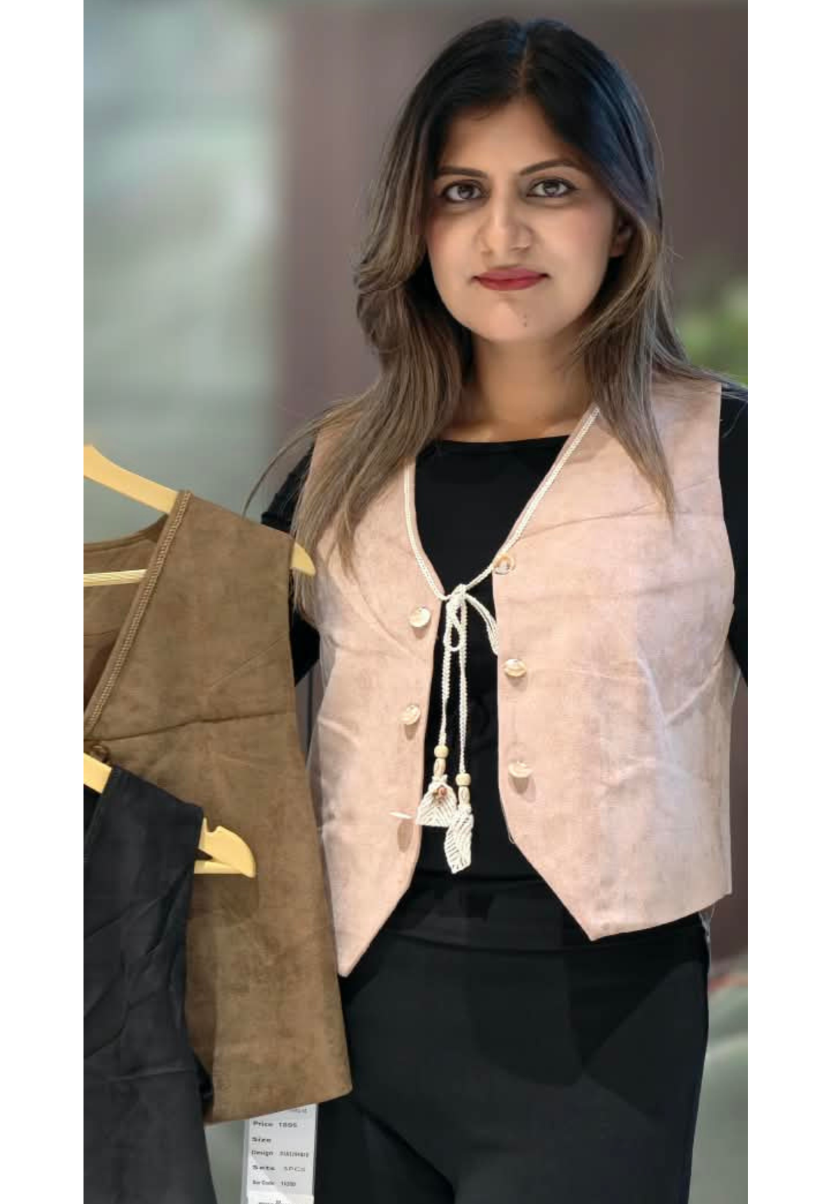 Very Premium Imported Outer Jacket Only With Front Tie Knots- 16200