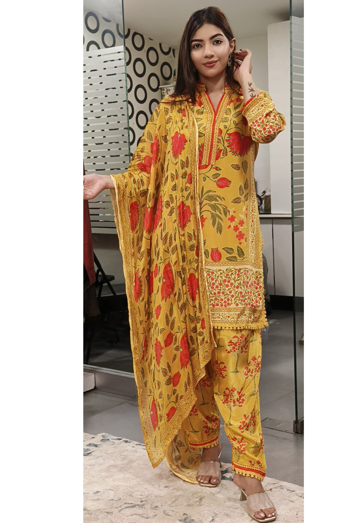 Creap Printed Full Suit