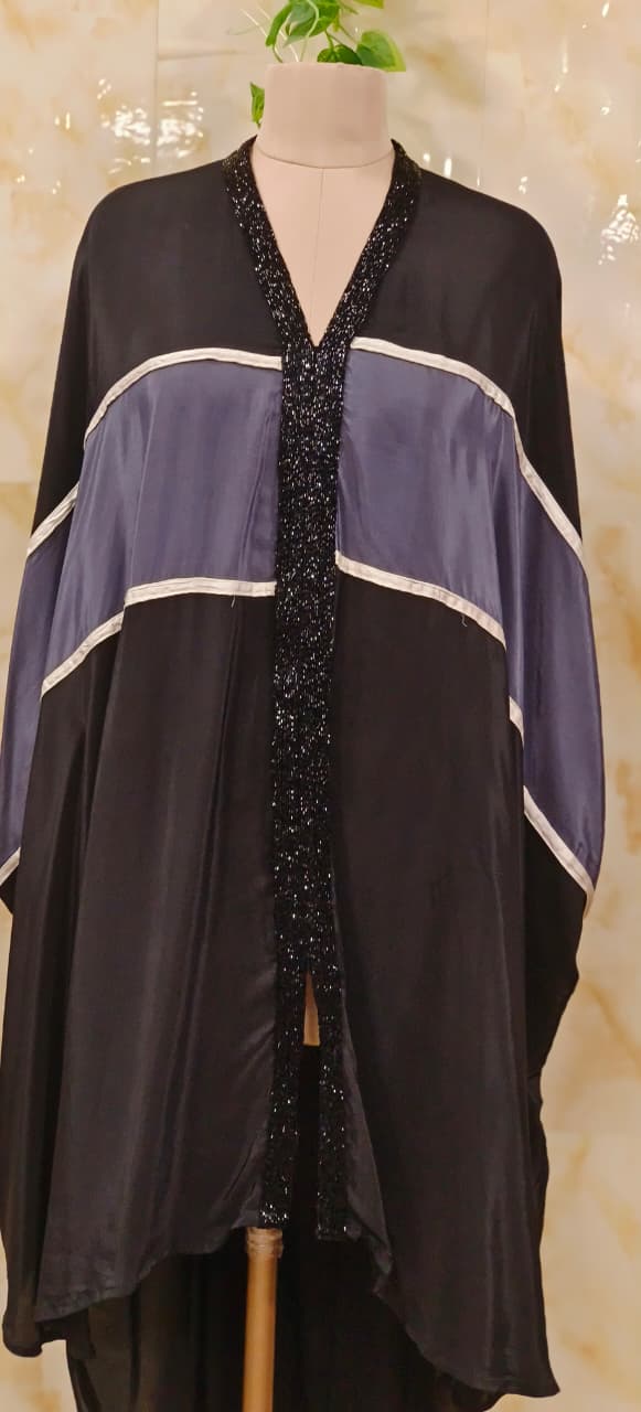 Oversize Midnight Glam Designer Indo-Western Kaftan Only- 11287, 11288