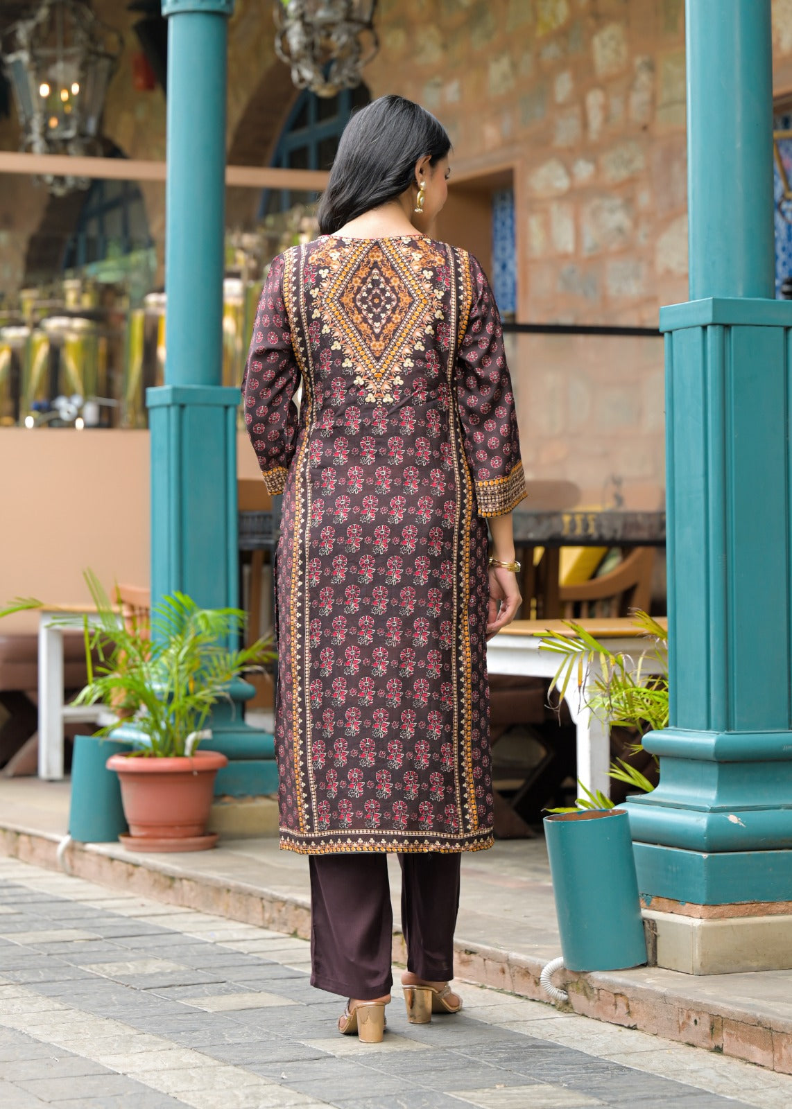 Beautiful Dola Silk Printed Kurta With Bottom And Dupatta