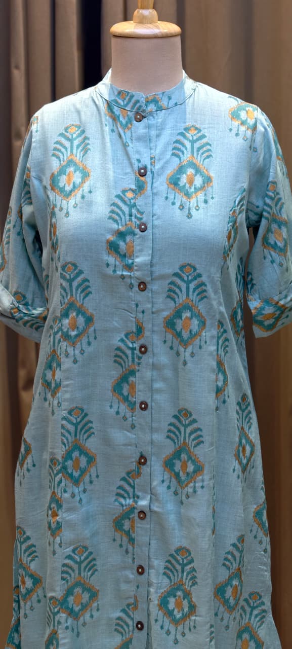 Terracotta Tale Daily Wear Comfort Fit Elegant Cotton Kurti Only-13683(Dispatching After 1 Week)