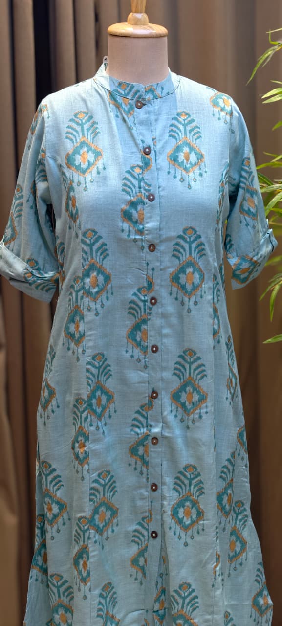 Terracotta Tale Daily Wear Comfort Fit Elegant Cotton Kurti Only-13683(Dispatching After 1 Week)